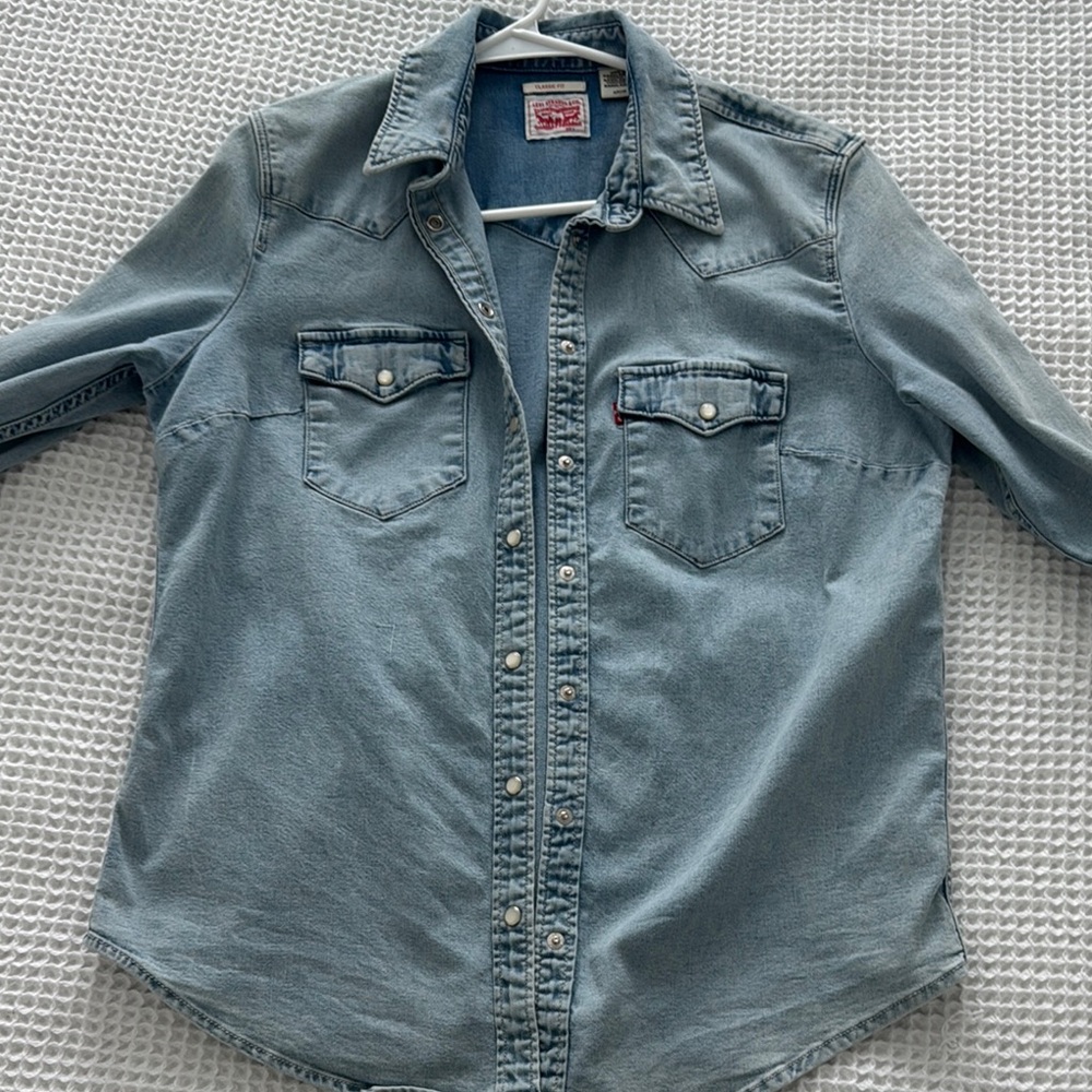 Levi's Light Blue Denim Shirt